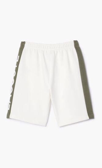 Colour-Stripe Organic Cotton Shorts
