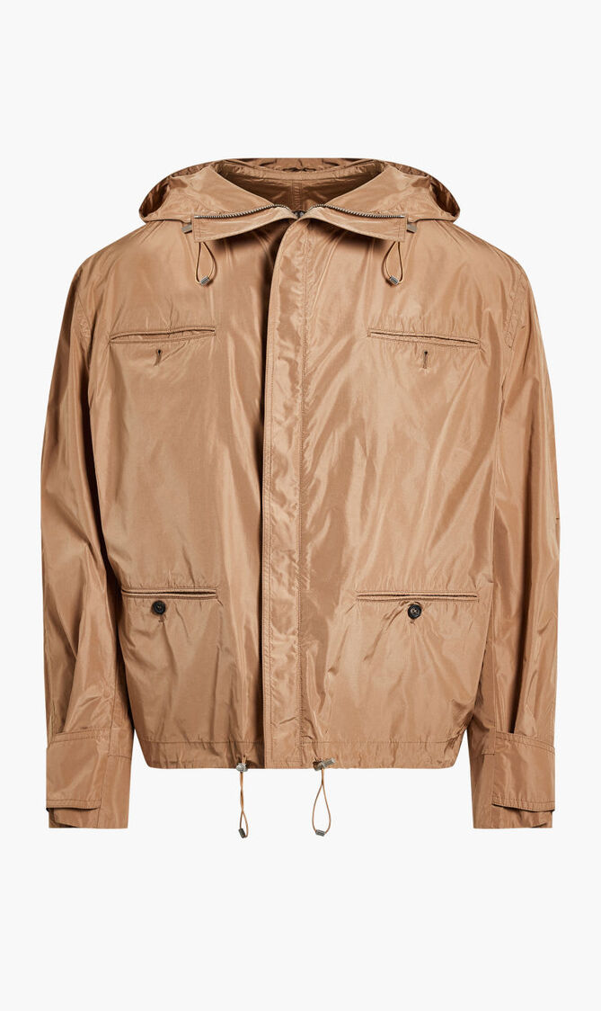 RECYCLED POLYESTER TAFFETA BLOUSON