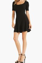 Fit and Flare Sweater Dress