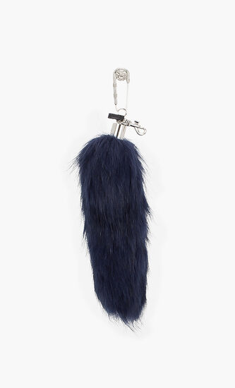 Versus Fur Bag Charm