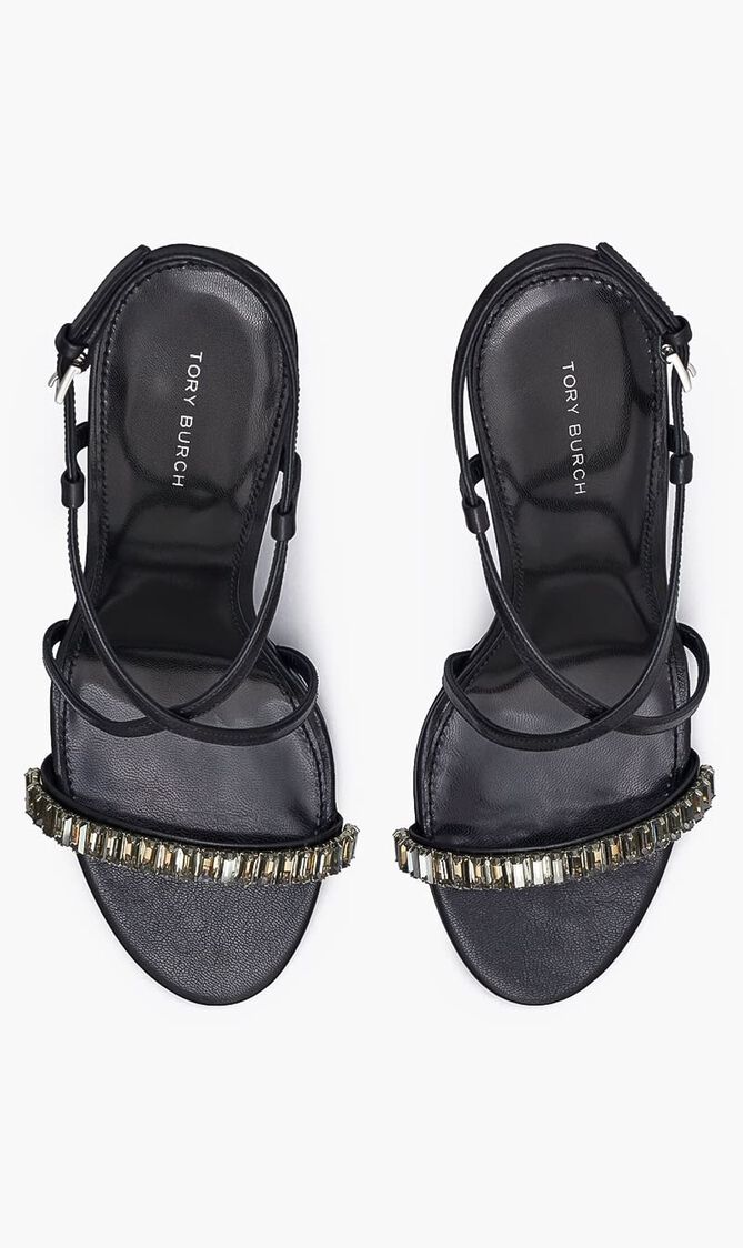 Crystal Heel Sandal 100Mm