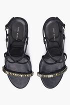 Crystal Heel Sandal 100Mm