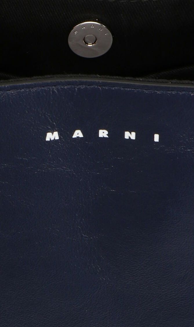 MUSEO SOFT SHOULDER BAG NAVY BLUEBLACK