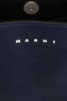 MUSEO SOFT SHOULDER BAG NAVY BLUEBLACK