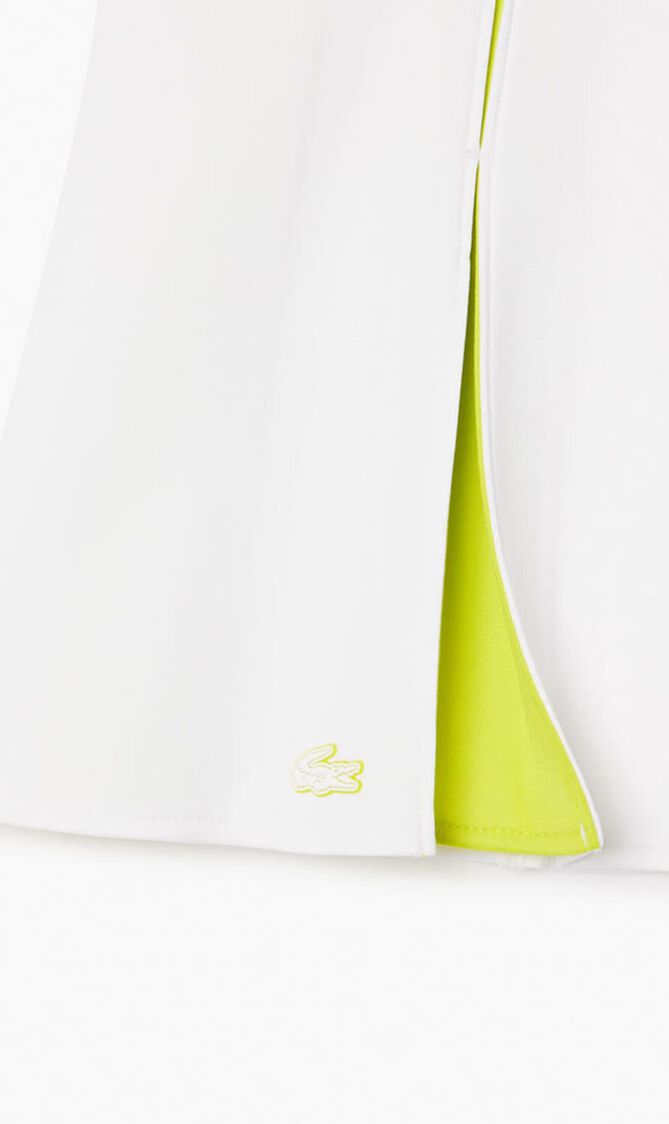 Adjustable Color-Block Interlock Skirt