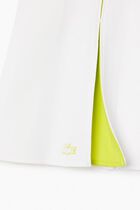 Adjustable Color-Block Interlock Skirt