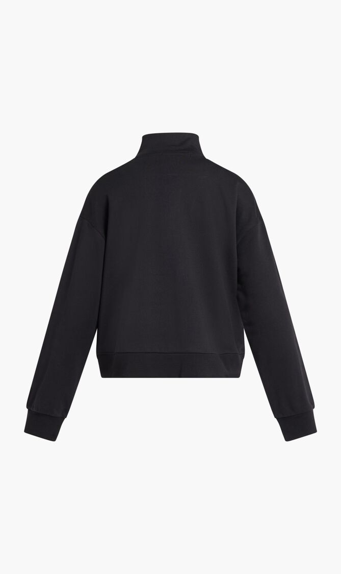 Fashion Sweatshirt With Piping