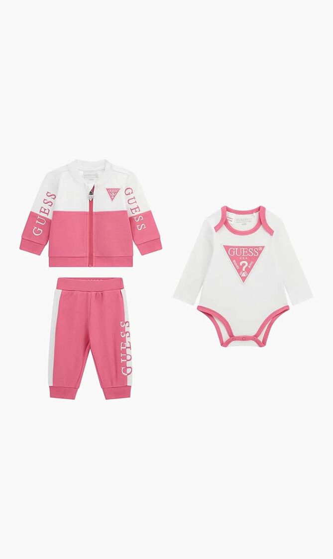 Set Ls Top Wzip+Ls Body+Pants