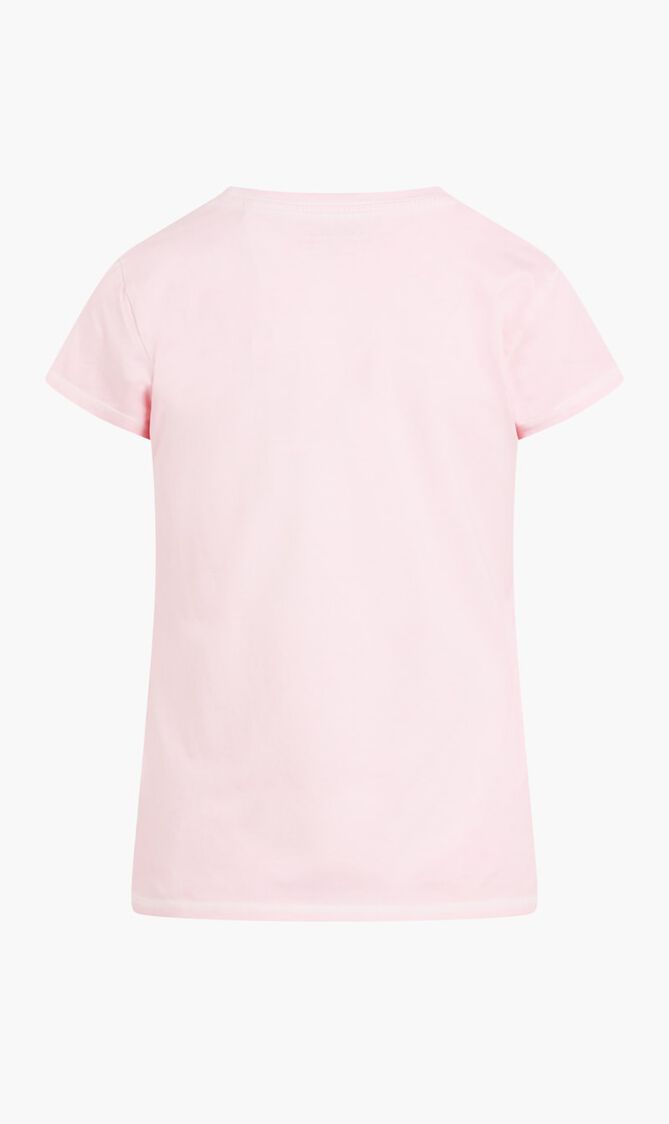 Eyelet Floral Logo T-shirt