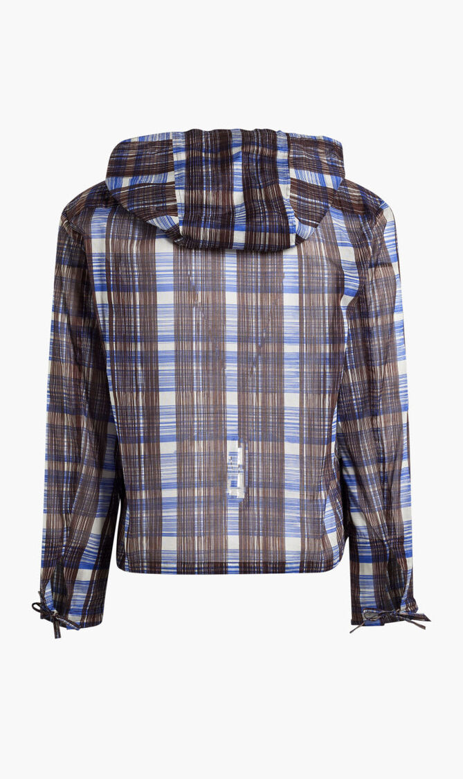 AUGUST CHECK PRINT BLOUSON