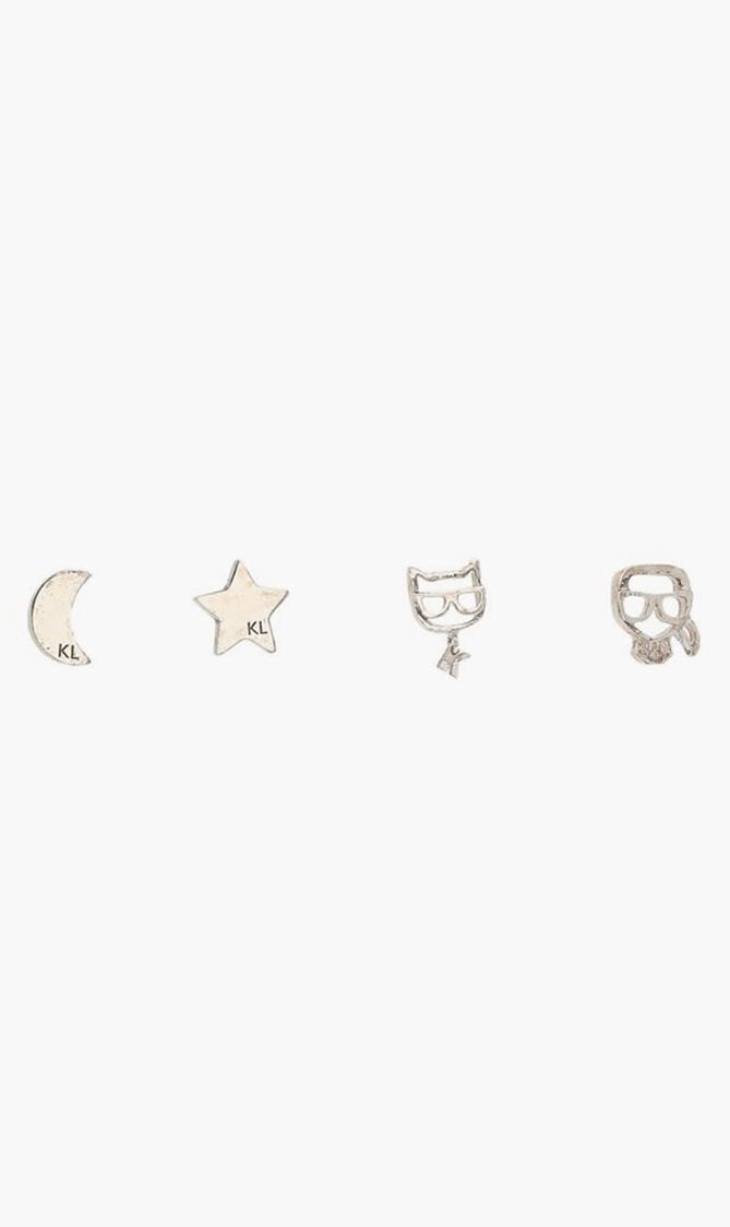 K/IKONIK STAR STUD EARRING SET