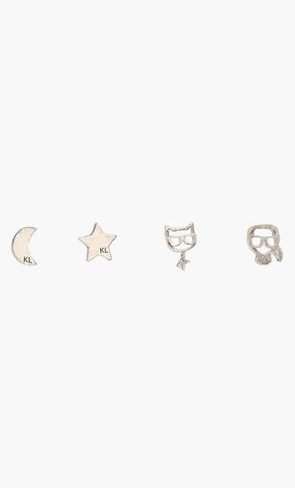 K/IKONIK STAR STUD EARRING SET