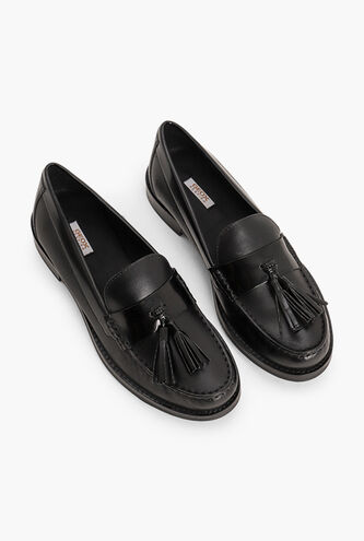Promethea Leather Loafers