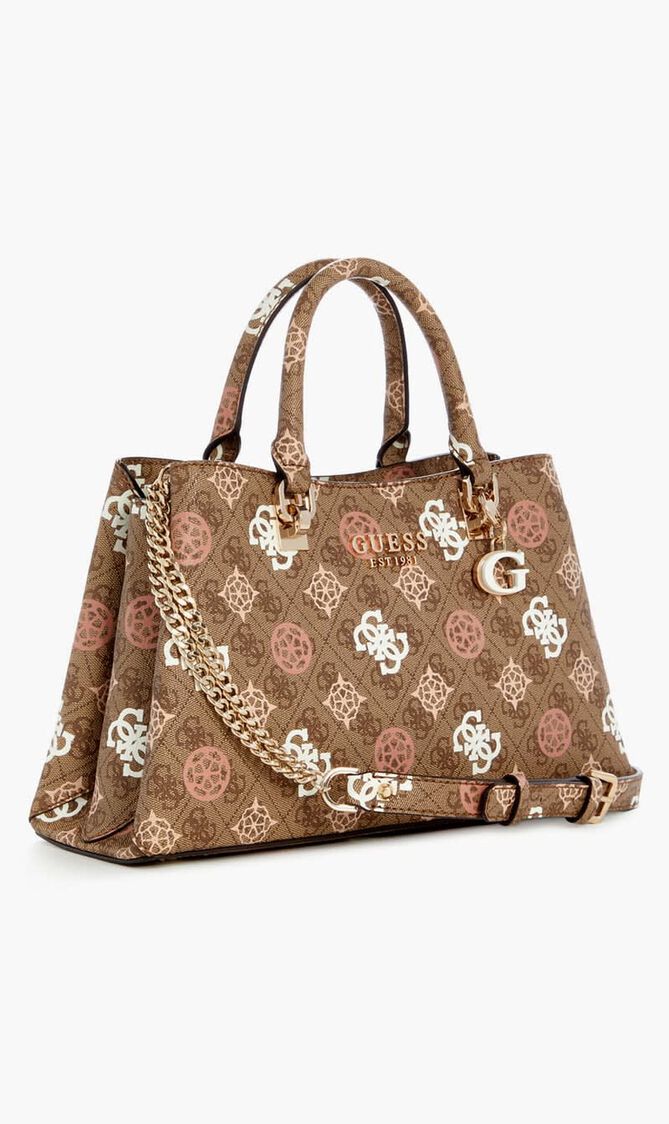 Eliette Logo Girlfriend Satchel Bag