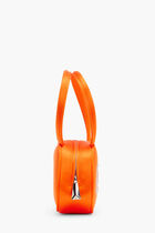 SUPERAMINI BELLA SATIN ORANGE & WHITE CRYSTALS