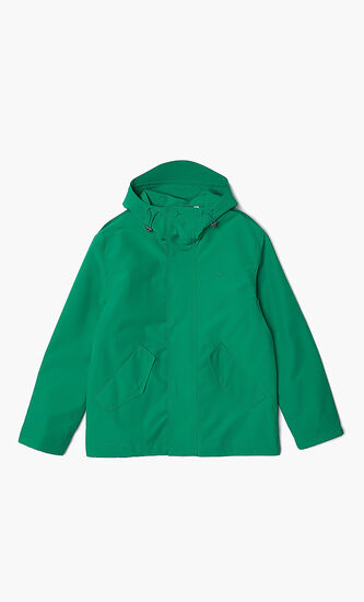 Water Resistant Nylon Hooded Jacket