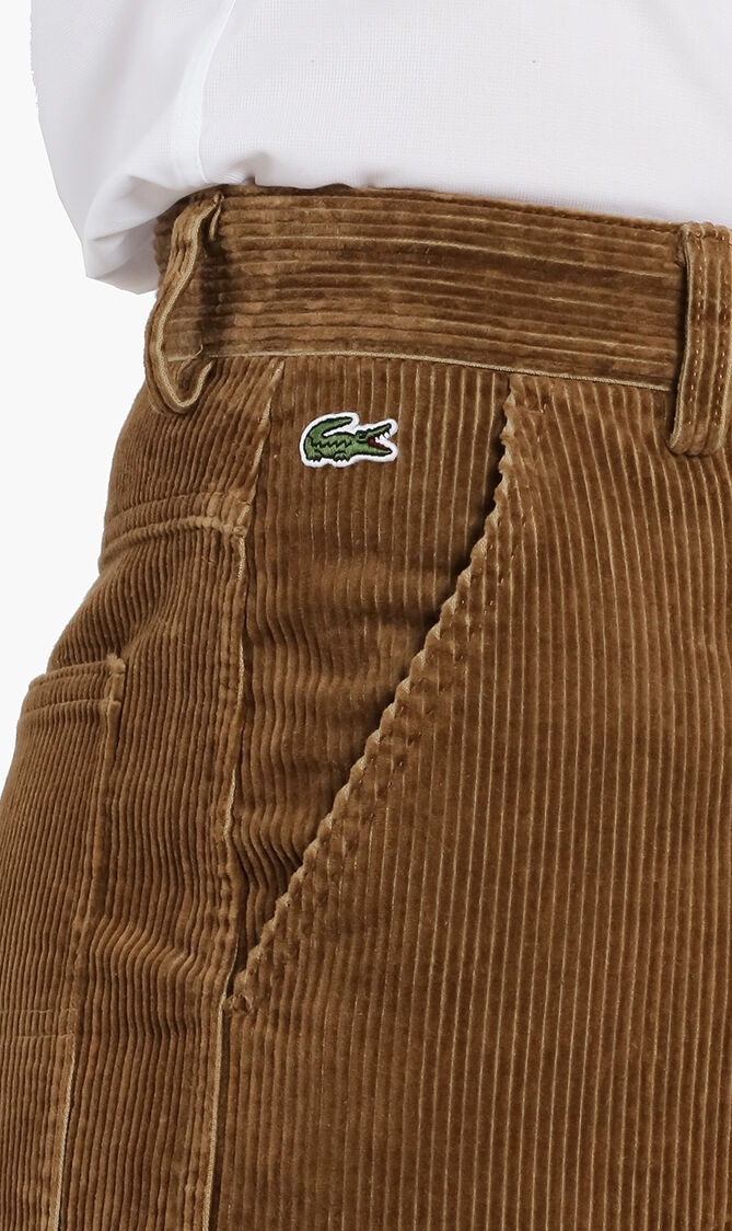 Buy LACOSTE Lacoste L VE Standard Fit Corduroy Pants for SAR 255.00 The Deal Outlet