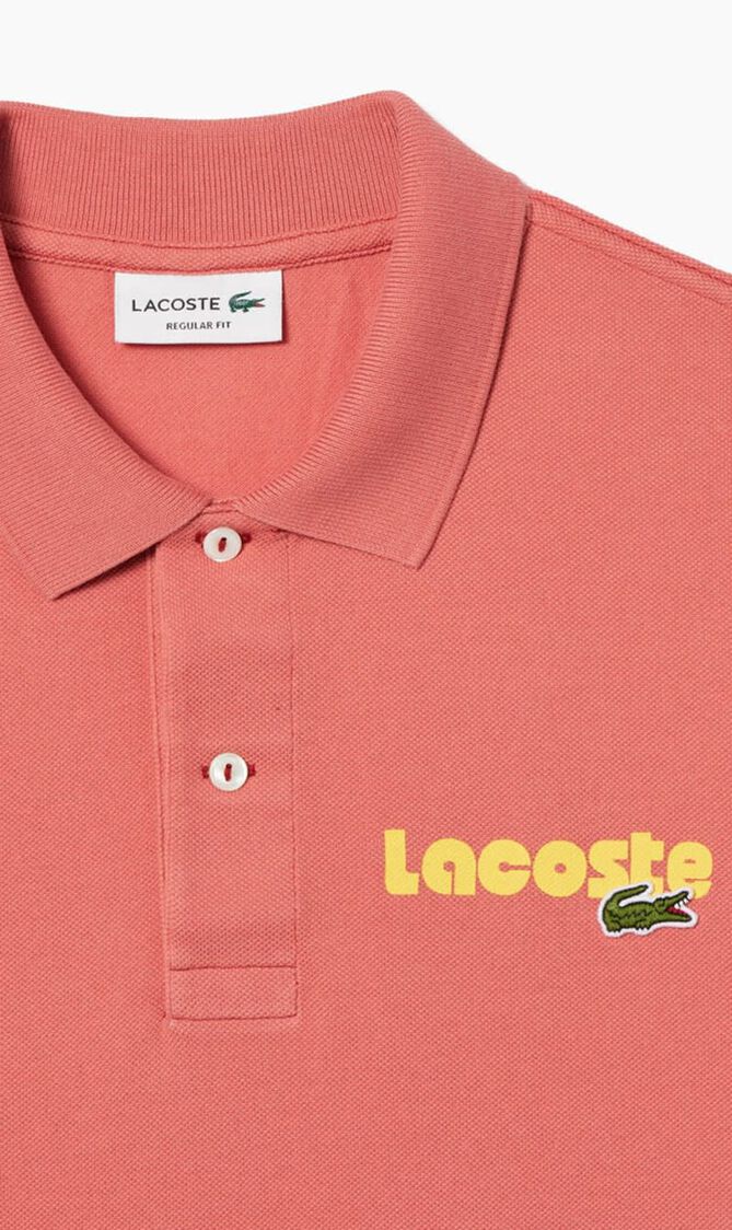 SHORT SLEEVED RIBBED COLLAR SHIRT