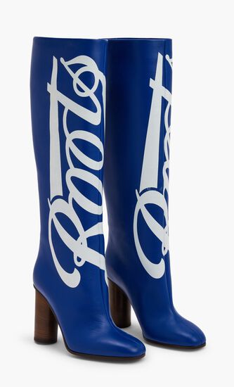 Leather Knee High Boots