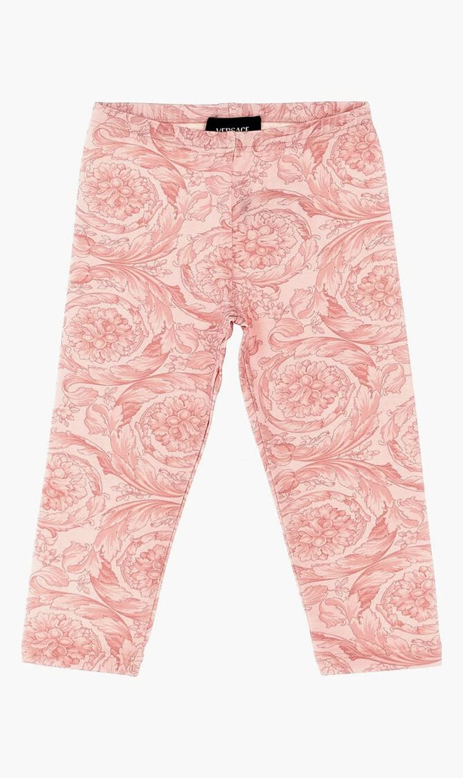 LEGGINGS STRETCH JERSEY BAROCCO KIDS