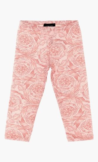 LEGGINGS STRETCH JERSEY BAROCCO KIDS