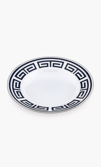 RDG LABIRINTO SOUP PLATE CM 24.5 IN. 9 1/2 IMPERO SHAPE LABIRINTO ZAFFIRO CRUISE