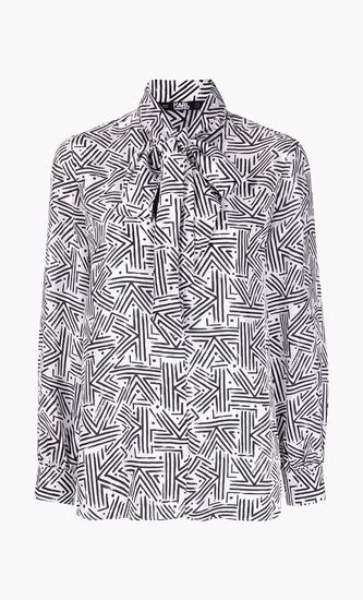 Printed Silk Shirt