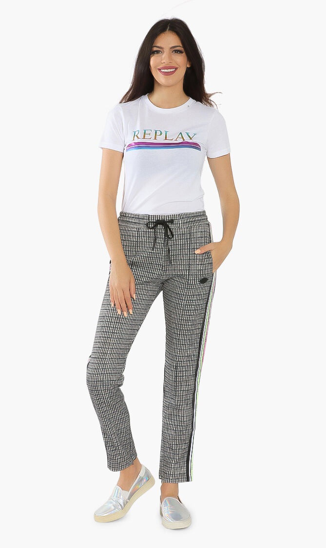 Houndstooth Jogger Pants