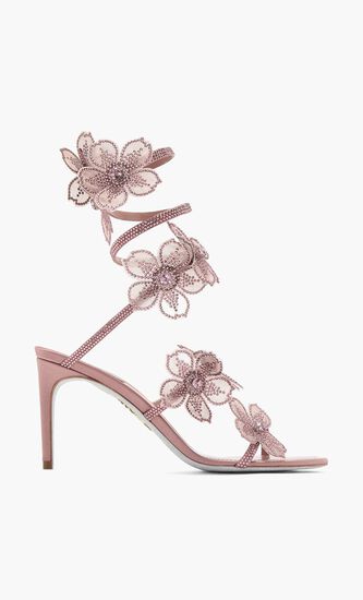 BLUSH SATIN BLUSH ROSE STRASS