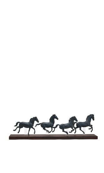 LLD GALLOPING HERD BLACK