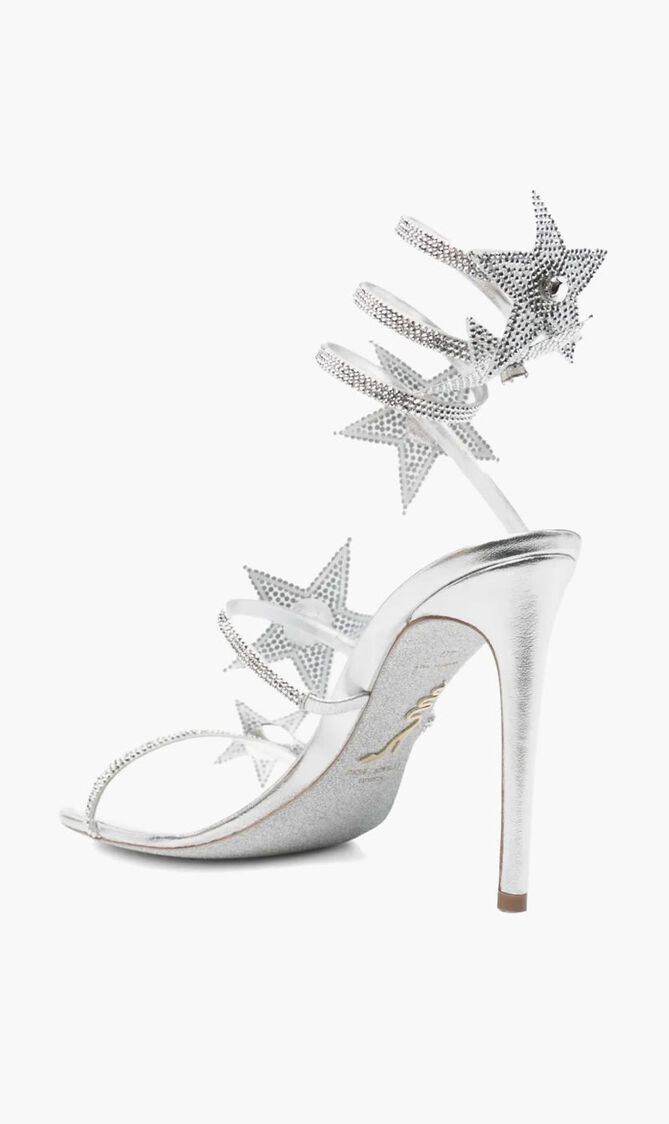 GREY SATIN LABRADOR STRASS