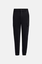 CARGO CHINO DOUBLE KNIT BLACK