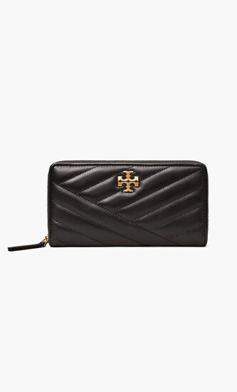 KIRA CHEVRON ZIP CONTINENTAL WALLET