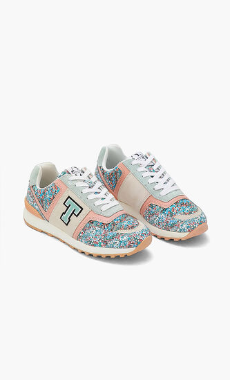 Floral Print Sneakers