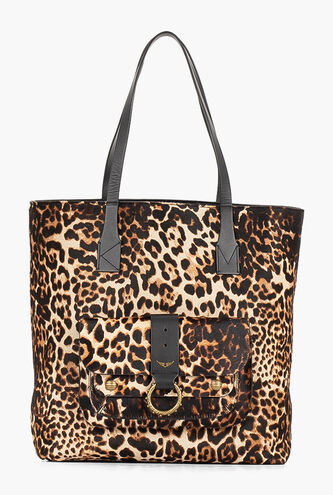 Kate Leopard Print Shopper Bag