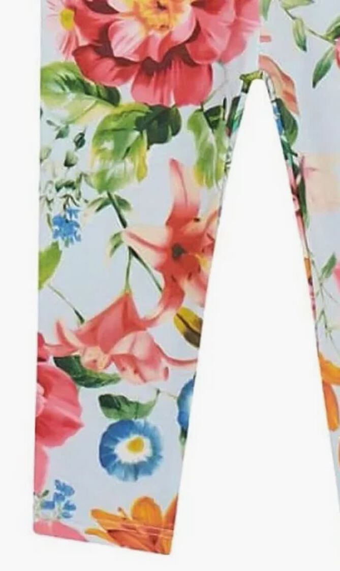 Floral Top and Leggings Set