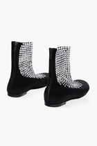 Galaxia 10 Strass Ankle Length Ballerina Shoes