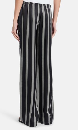 SOTO PANT BLACK HERRINGBONE STRIPE