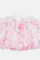 ABBIE ROSES TULLE SKIRT SNOWDROP PINK