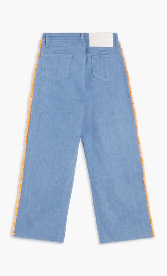 Denim Boucle Pants