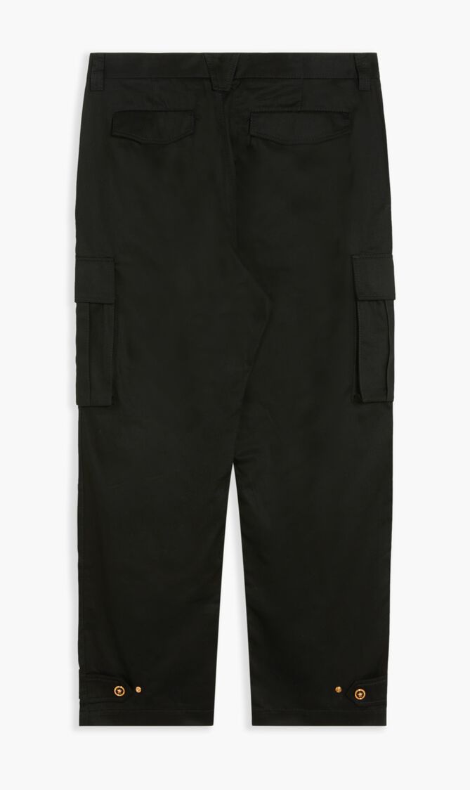 PANTS CARGO POCKET STRAIGHT CTTN SOLID