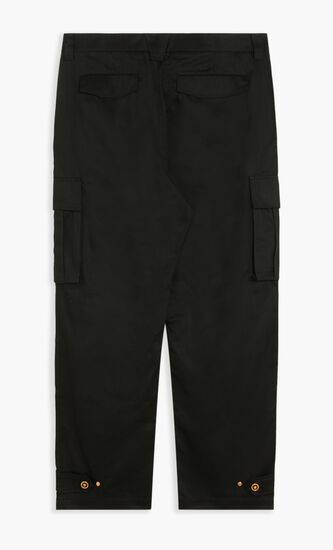 PANTS CARGO POCKET STRAIGHT CTTN SOLID