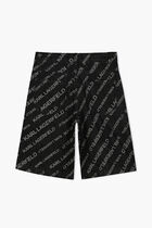 Denim Logo Shorts