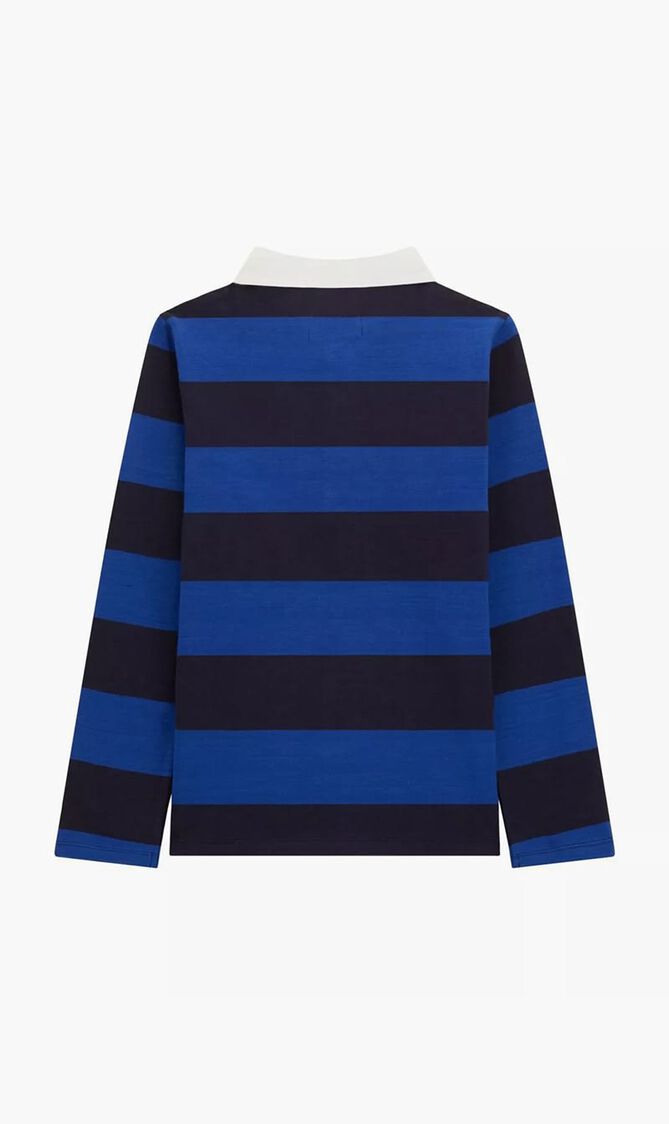 Stripe Rugby Polo Shirt