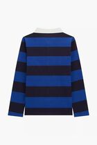 Stripe Rugby Polo Shirt