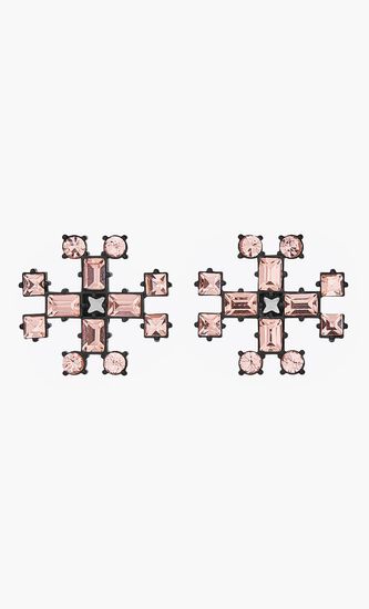 CRYSTAL STUD EARRING
