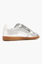 TB.490 RIFE SHIMMER SILVER CREAM LEATHER SNEAKERS