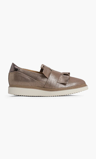 Thymar Ruffled Leather Slip-On