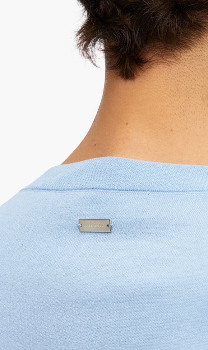 Layered Crew Neck Sweater