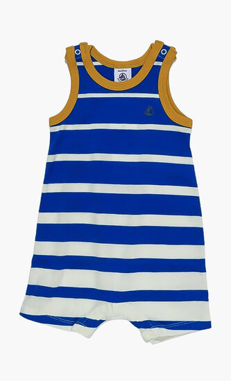 Striped Sleeveless Onesie